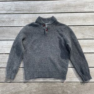 L.L. Bean Classic Ragg Wool Henley Sweater